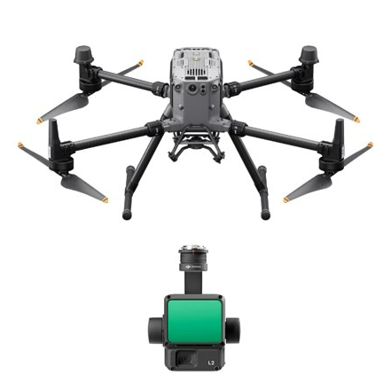 Matrice 350 RTK【測量セット】Zenmuse L2(産業用ドローンレンタル)